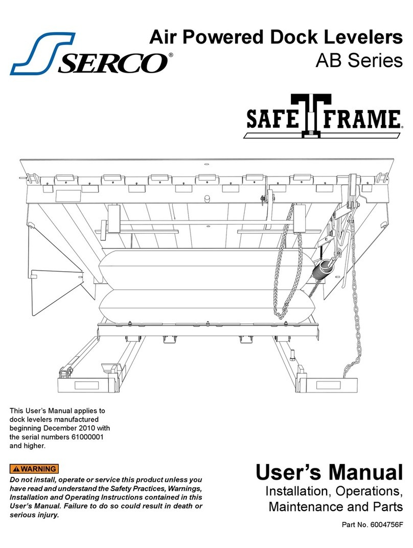 Serco SafeTFrame AB Series user manual
