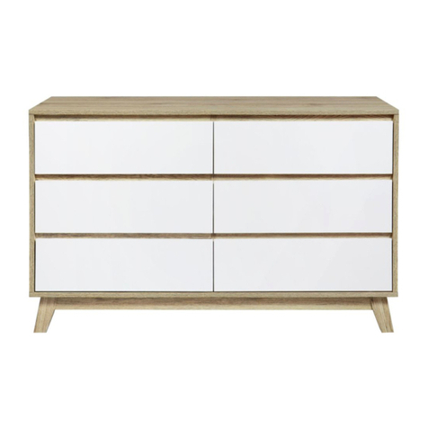Mocka Jesse Six Drawer User manual