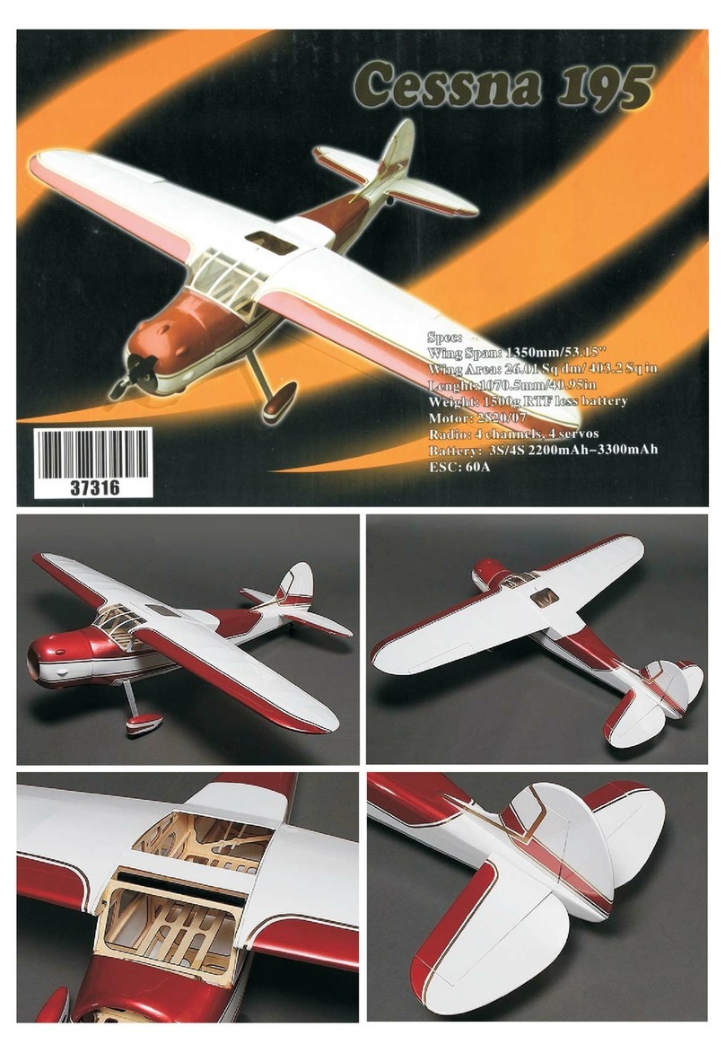Hobby King Cessna 195 User manual