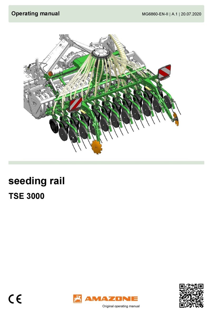 Amazone TSE 3000 User manual