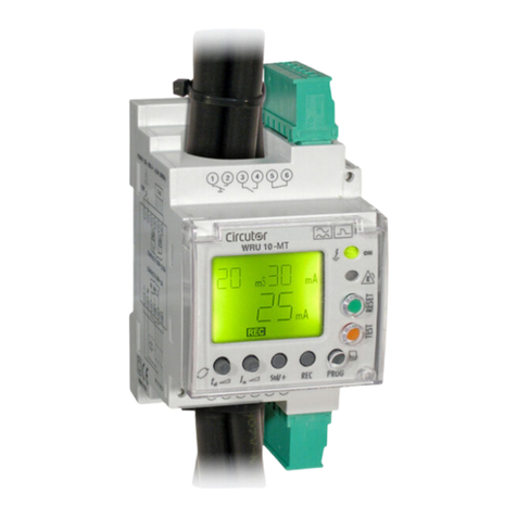 Circutor WRU-10 MT User manual