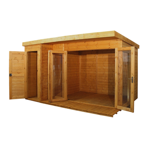 Waltons 12x8 COMBI SUMMERHOUSE V7 Instruction manual