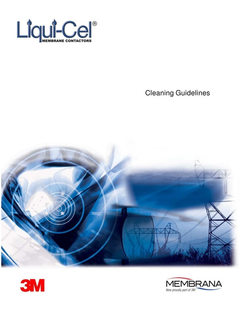 3M MEMBRANA Liqui-Cel Instruction Manual