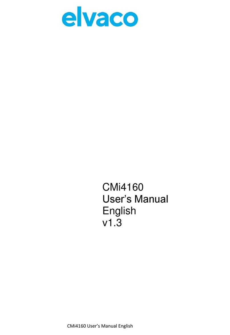 Elvaco CMi Series user manual Elvaco CMi Series user manual