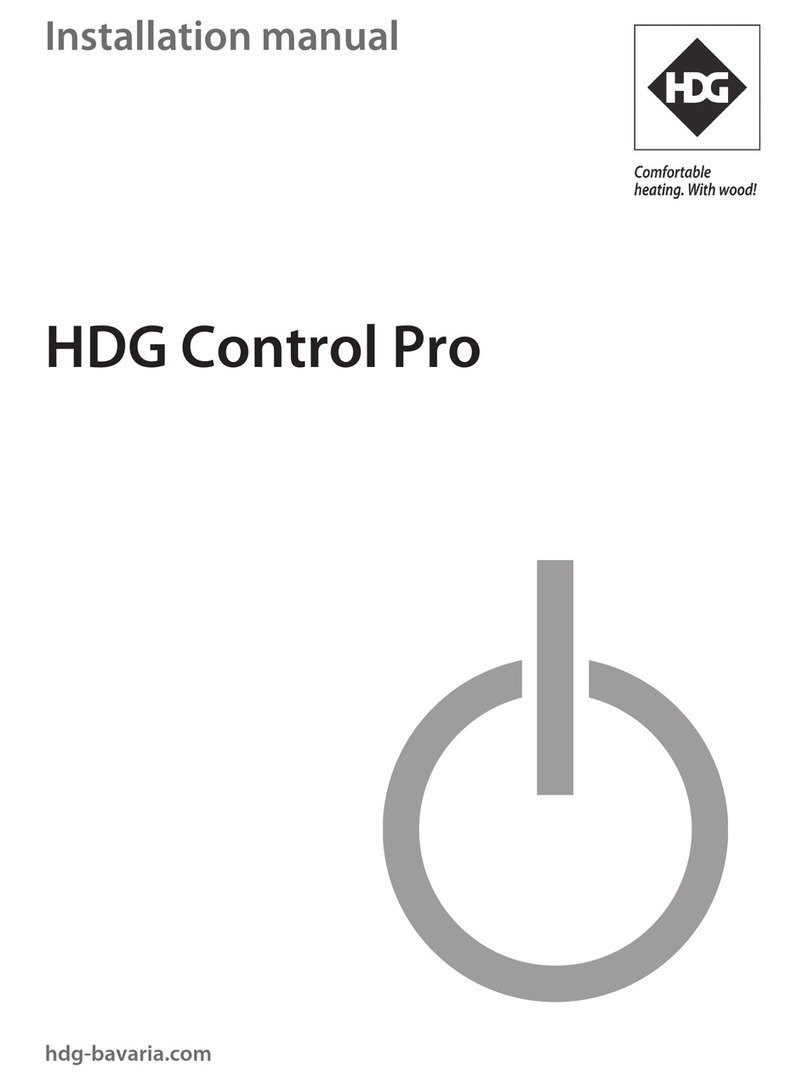 HDG Control Pro installation manual