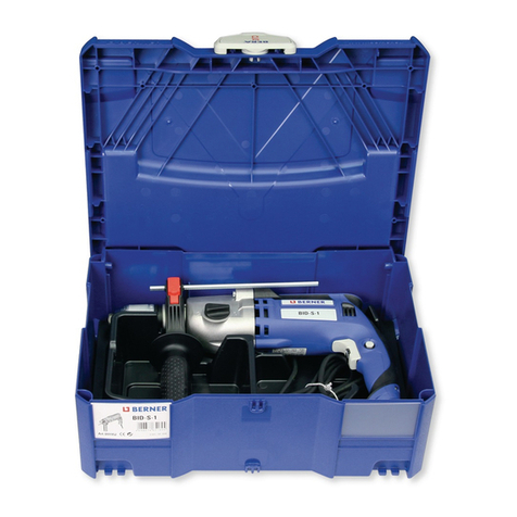 Berner BID-S-1 User manual Berner BID-S-1 User manual
