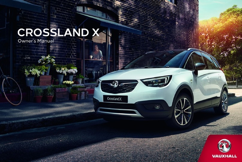 Vauxhall Crossland X 2020 User manual