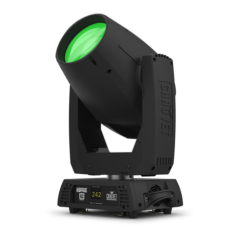 Chauvet Professional Rogue R3 Beam Quick reference guide Chauvet Professional Rogue R3 Beam Quick reference guide
