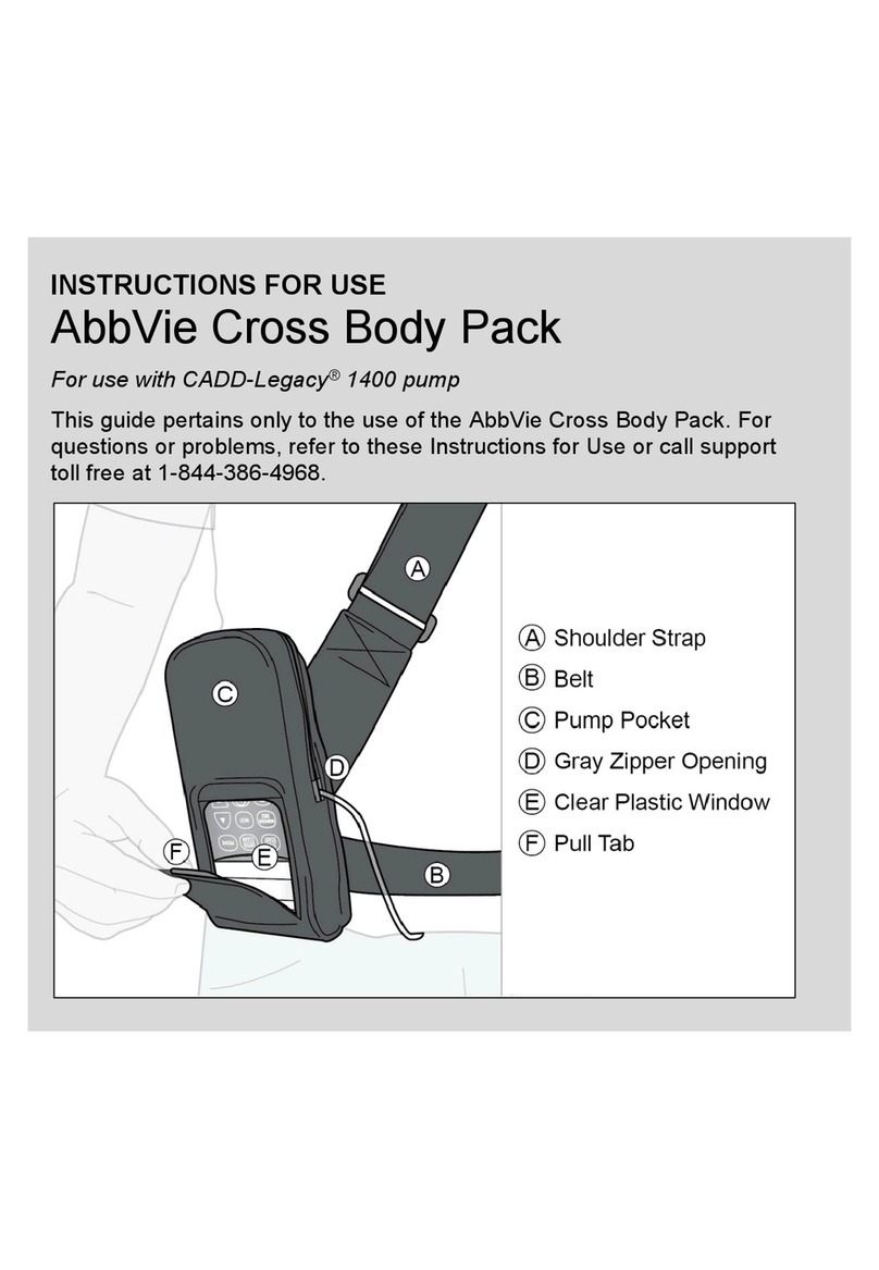 AbbVie Cross Body Pack Instructions for use