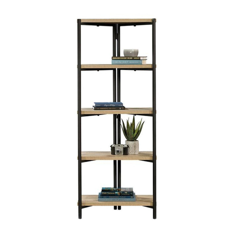 Teknik Chunky 4 Shelf Bookcase 5422095 User manual