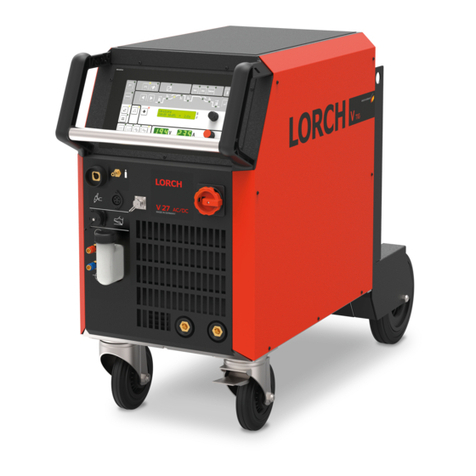 LORCH V Series User manual