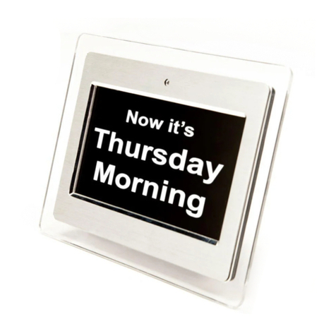 Designability Day Clock User manual