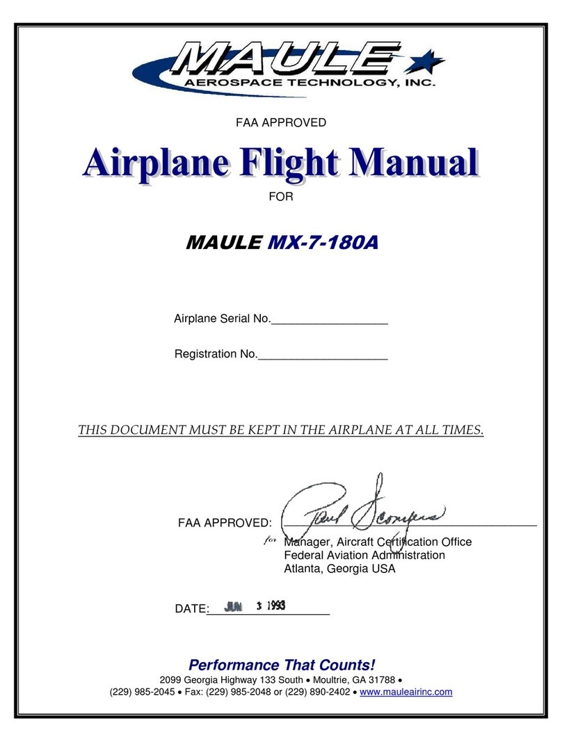 MAULE MX-7-180A Technical specifications