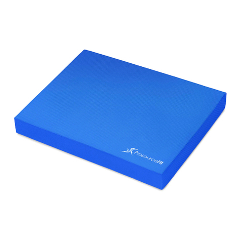 Pro-Source EXERCISE BALANCE PAD Instruction Manual & Exercise Guide