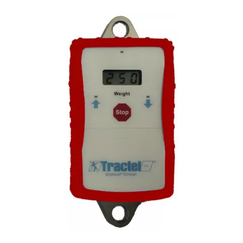 Tractel Tractelift Type II Installation and maintenance instructions