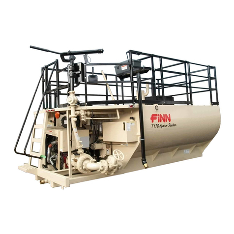 Finn HydroSeeder T170 ML Operator Instructions And Parts Manual