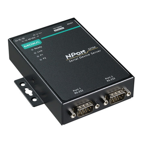 Moxa Technologies NPort 5200A Series User manual