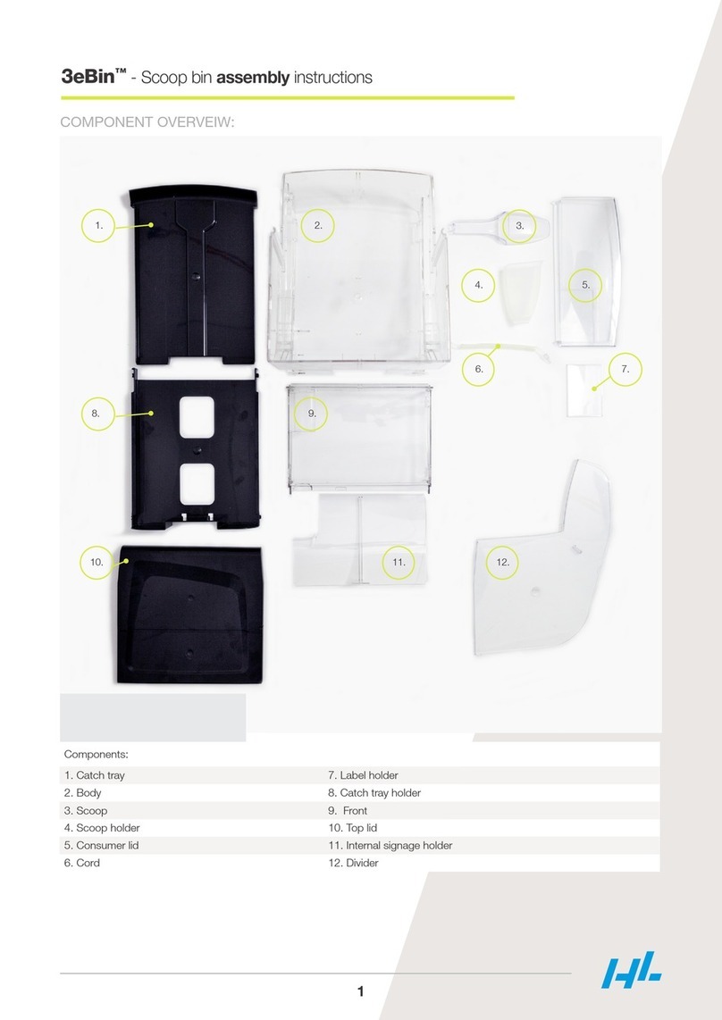 HL Display 3eBin User manual