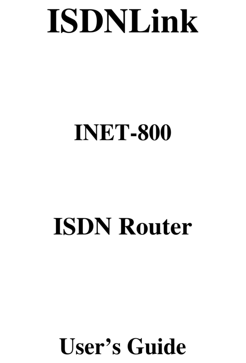 Asus ISDNLink INET-800 User manual Asus ISDNLink INET-800 User manual