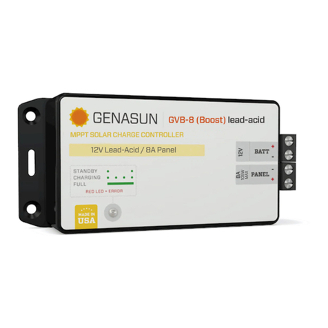 Genasun GVB-8 User manual