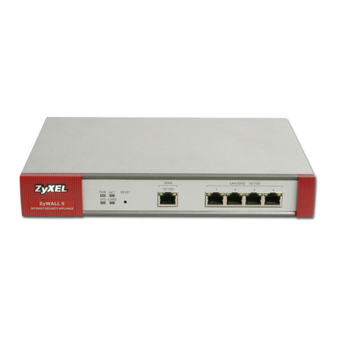 ZyXEL Communications ZyWall Operating instructions ZyXEL Communications ZyWall Operating instructions