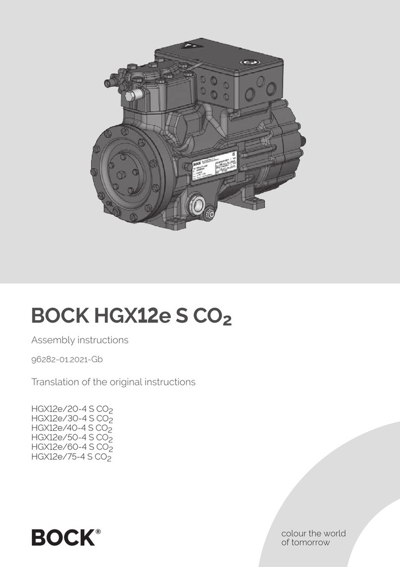 BOCK HGX12e S CO2 User manual BOCK HGX12e S CO2 User manual