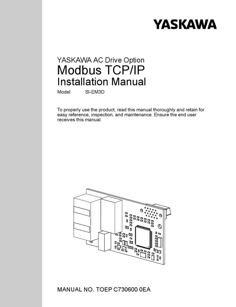YASKAWA SI-EM3D User manual