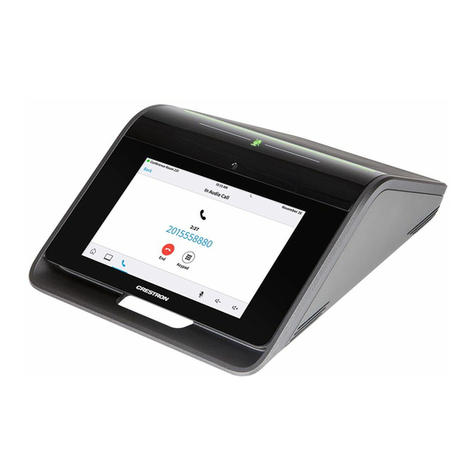 Crestron Mercury CCS-UC-1 Dimensional drawing Crestron Mercury CCS-UC-1 Dimensional drawing