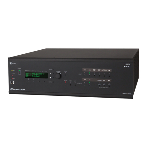 Crestron 4K DigitalMedia 3-Series quick start