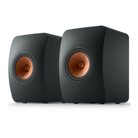 KEF LS50 Meta user manual
