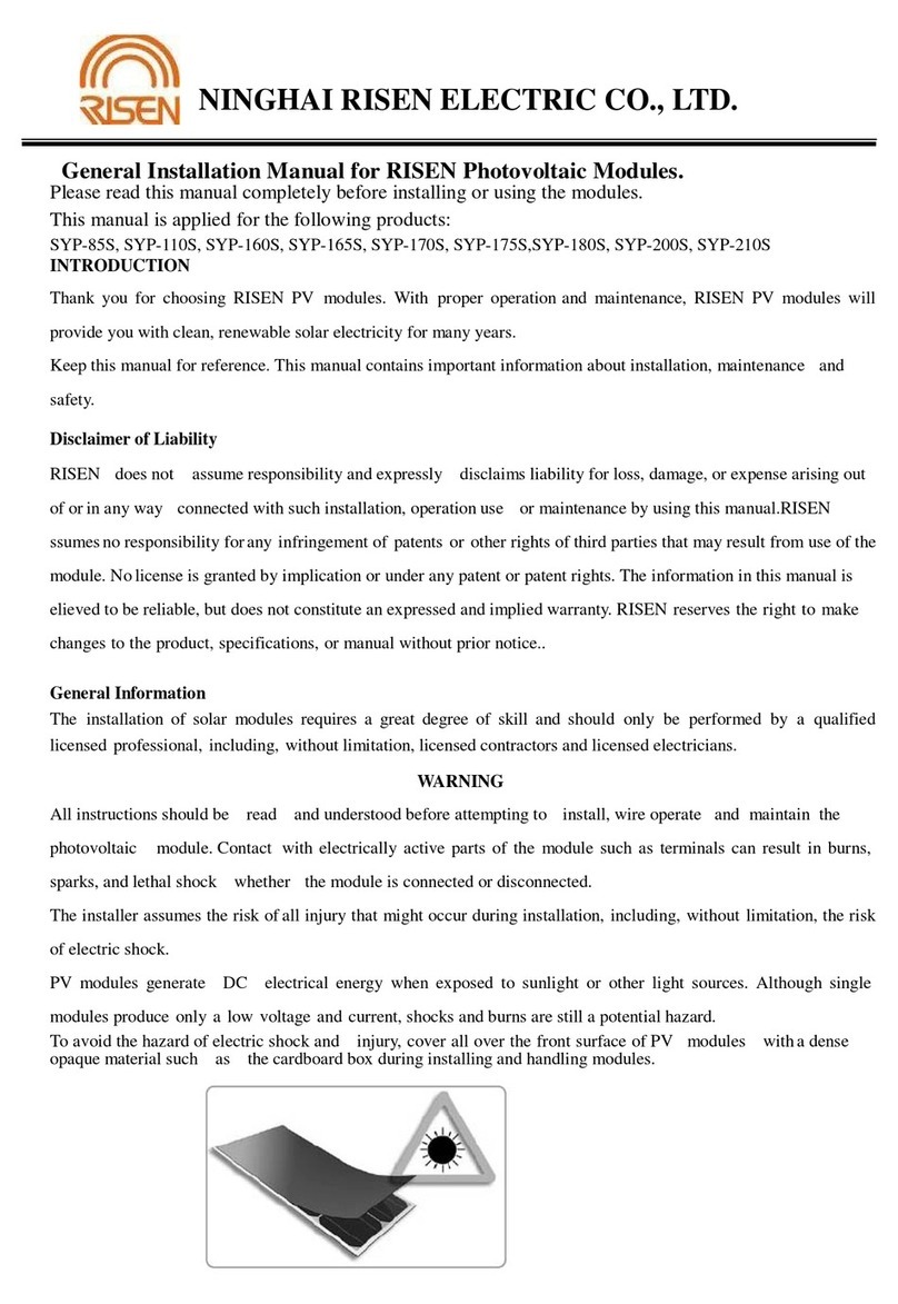 Risen SYP-85S installation manual