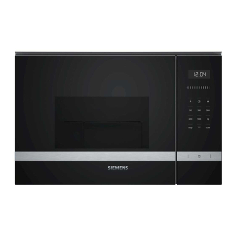 Siemens BE555LMS0 User manual and installation instructions