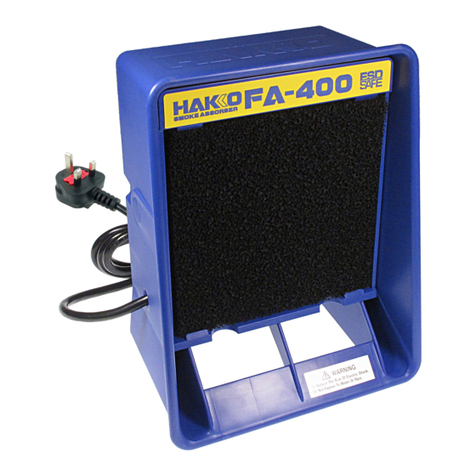 Hakko Electronics FA-400 quick start guide