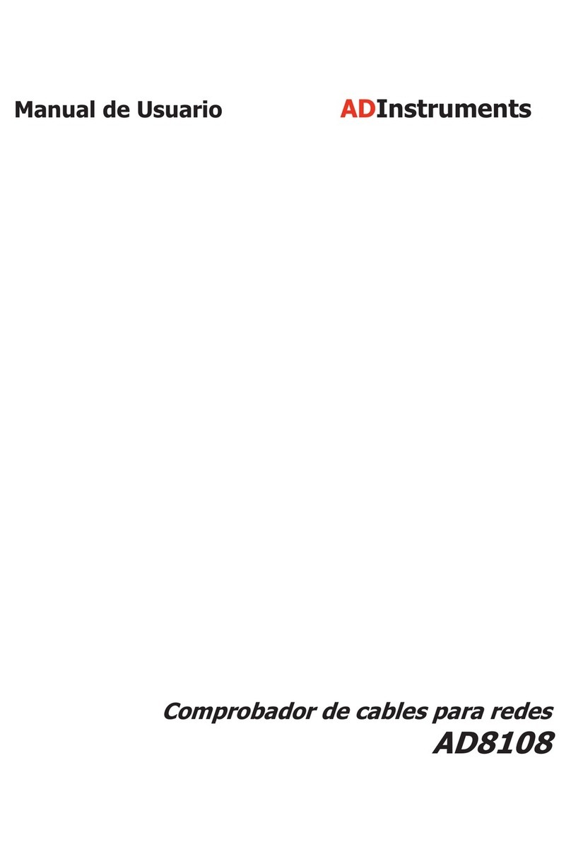 ADInstruments AD8108 Instrument manual