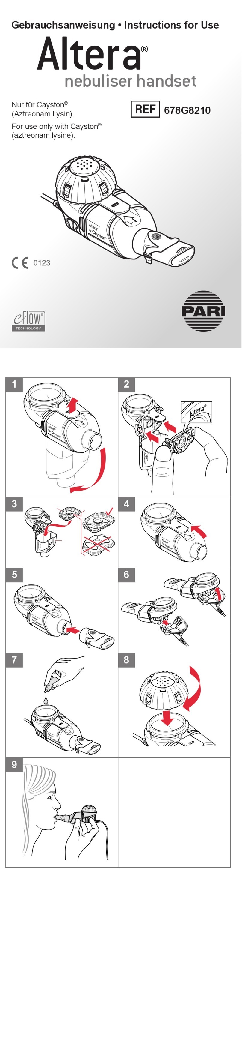 Pari Altera 678G8210 User manual Pari Altera 678G8210 User manual