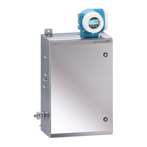 Endress+Hauser SpectraSensors J22 TDLAS operating instructions
