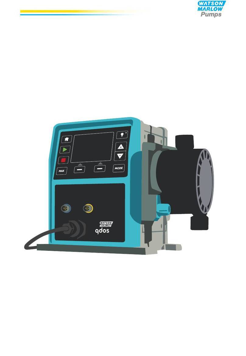 Watson Marlow Pumps qdos 20 user manual