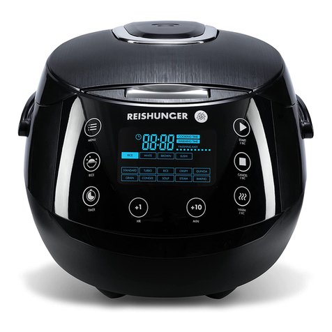 Reishunger DIGITAL RICE COOKER user manual