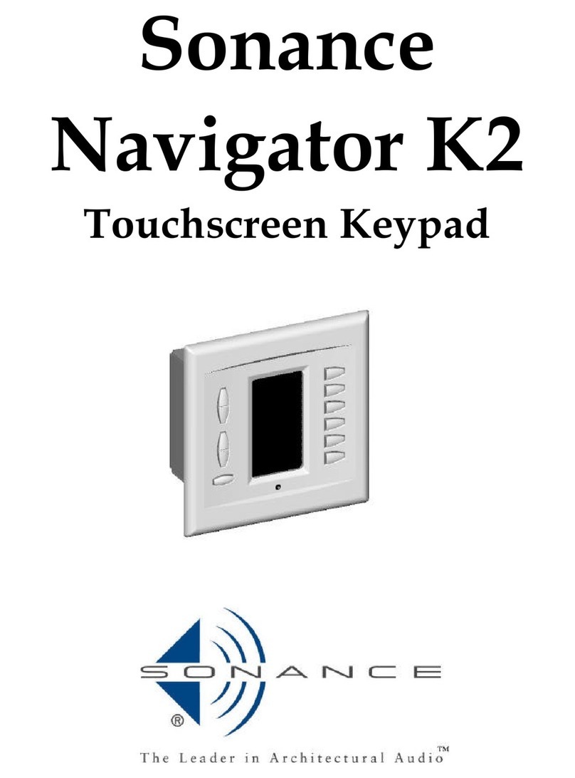 Sonance Navigator K2 User manual