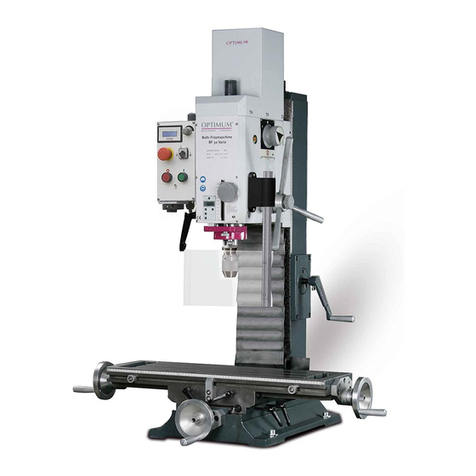 Optimum Optimill BF 30V operating manual