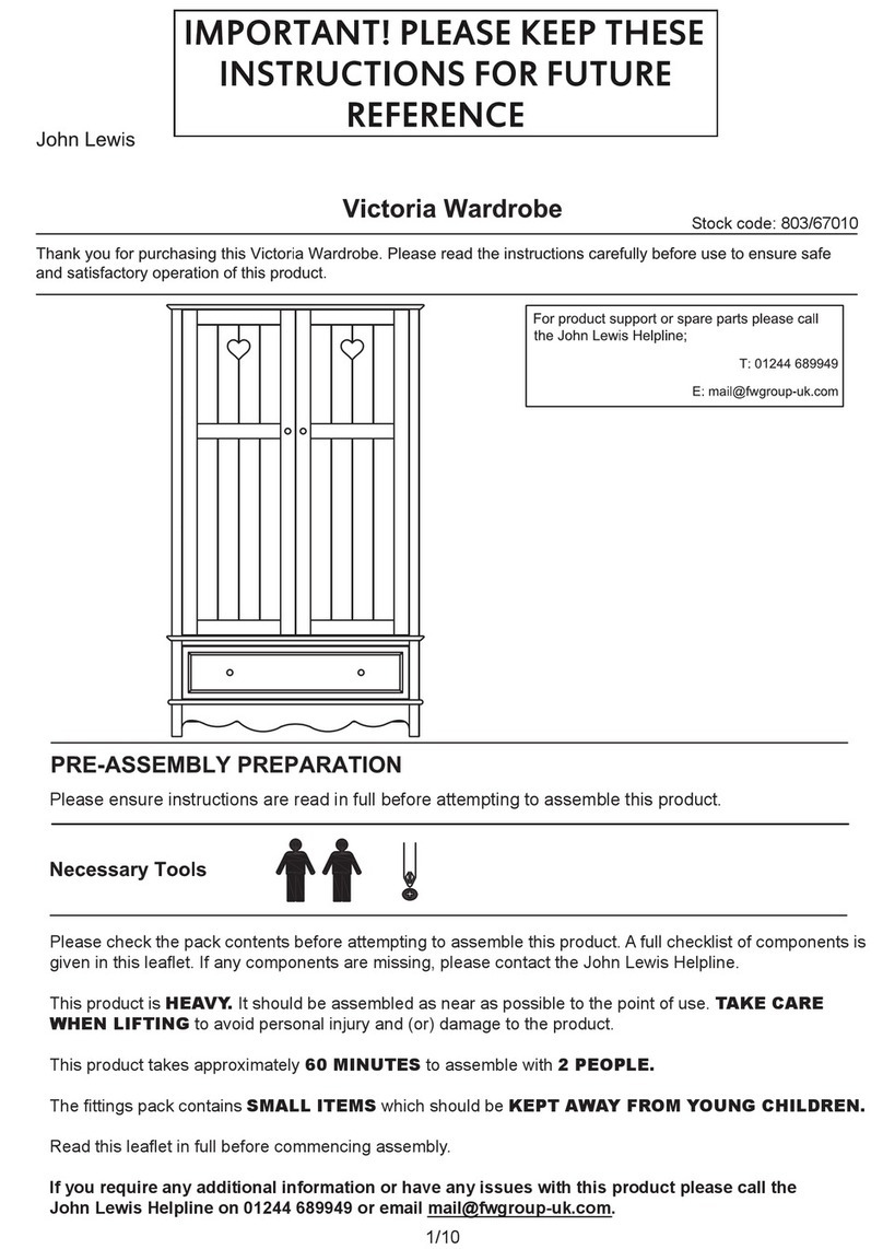 John Lewis Victoria instructions John Lewis Victoria instructions