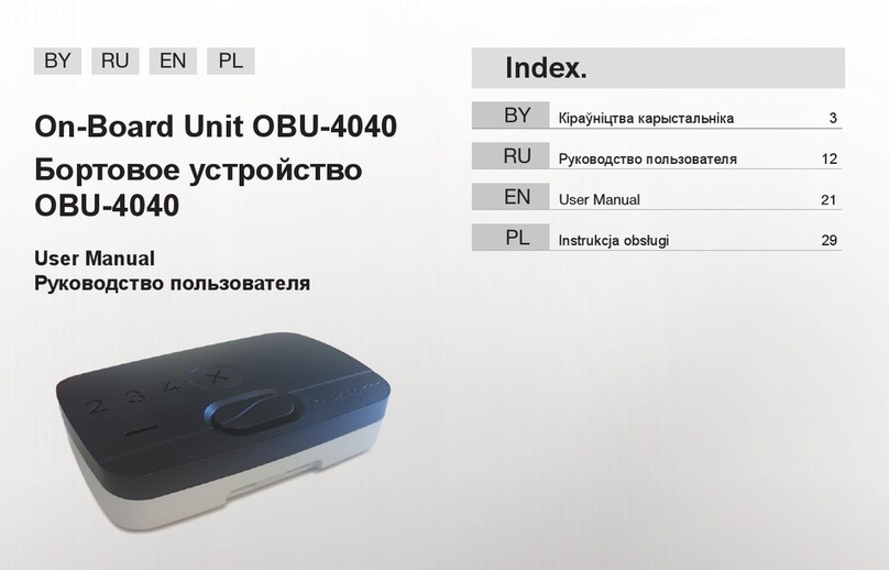 KAPSCH OBU-4040 user manual KAPSCH OBU-4040 user manual