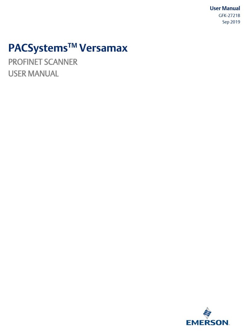 Emerson PACSystems Versamax user manual