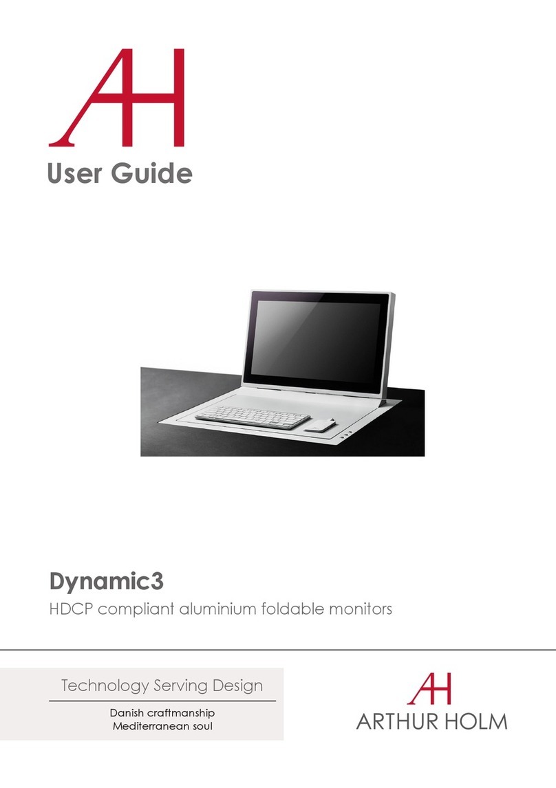 ARTHUR HOLM Dynamic3 User manual