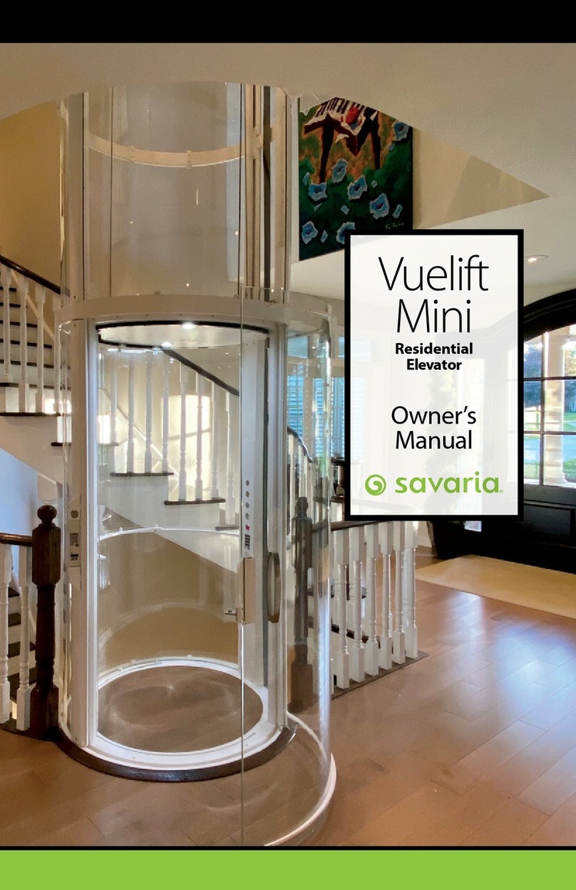 Savaria Vuelift Mini User manual