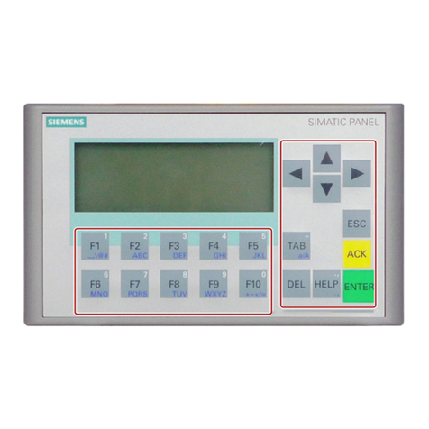 Siemens SIMATIC HMI User manual