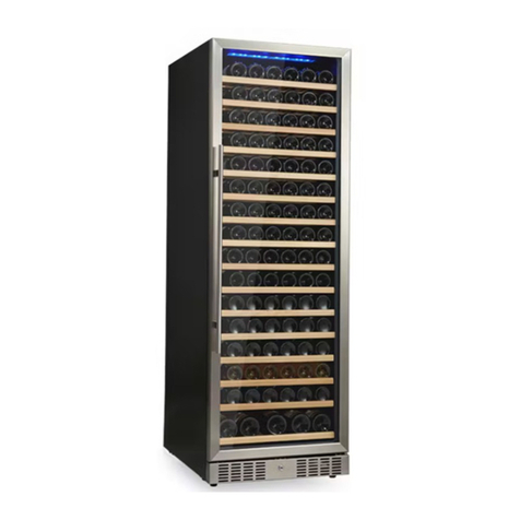 Bordeaux BEWC-171 Operation and storage manual