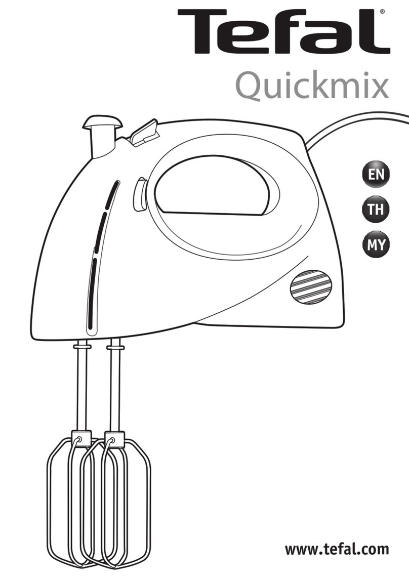TEFAL Quickmix HT150166 manual