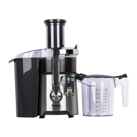 TEFAL Easy Fruit ZE610D38 User manual