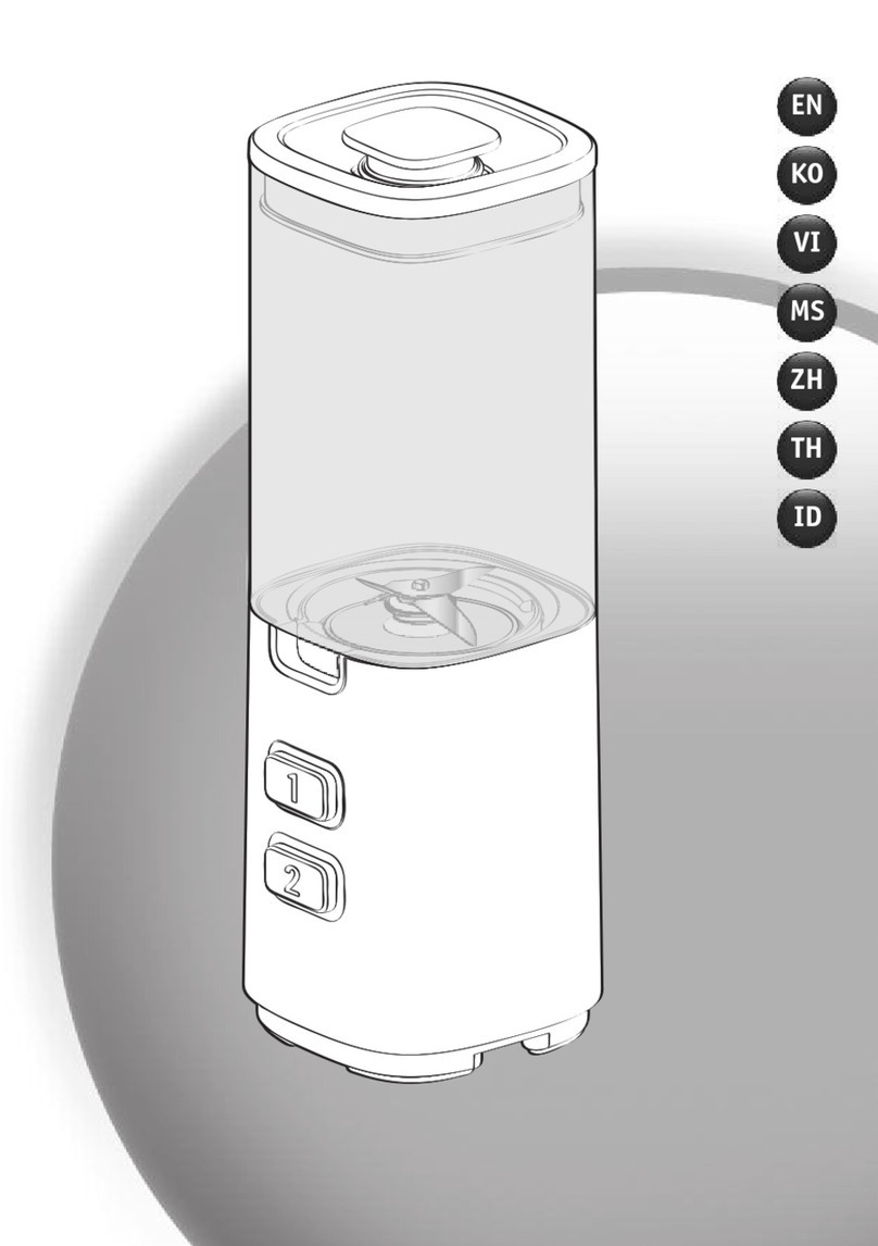 TEFAL Click&Taste BL1401KR User manual